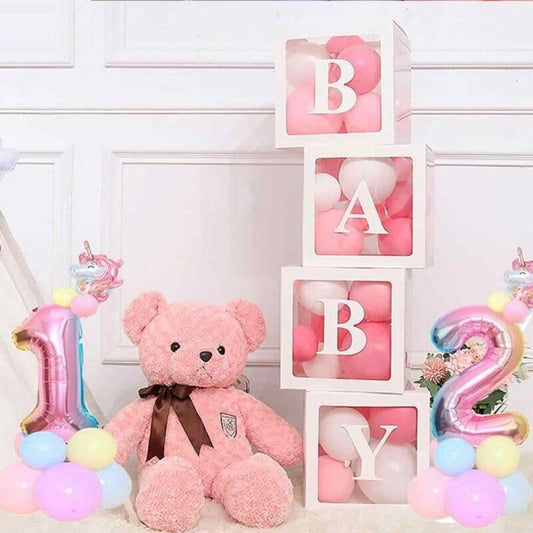 Alphabet Balloon Box for Baby Party Decorations - My Store