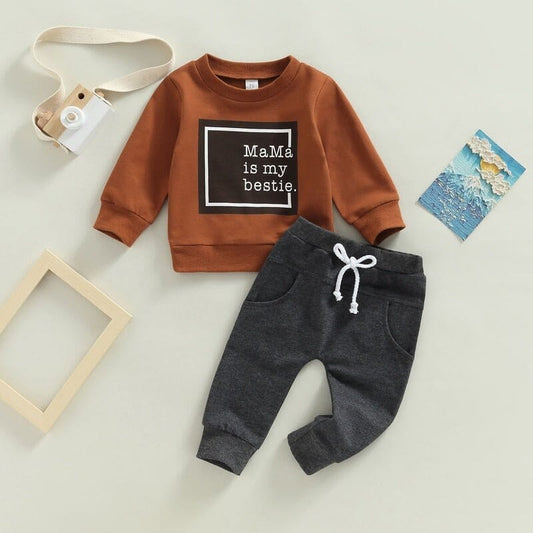 Sweatshirt & Pants for Baby Boys
