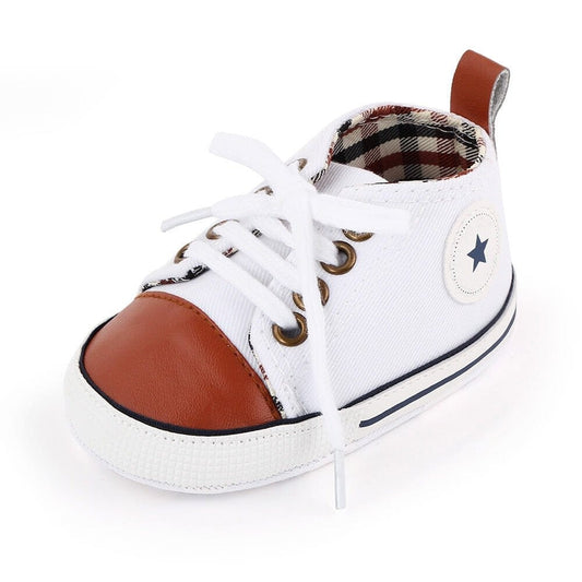 Stylish Newborn Canvas Shoes For Baby Boy - My Store